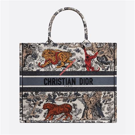 dior tiger book tote|dior book tote personalized.